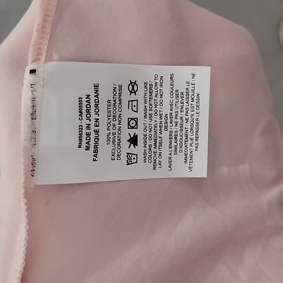 NWT Nike Dri-fit pink tank top size XL Woman Girls Juniors - Picture 5 of 5